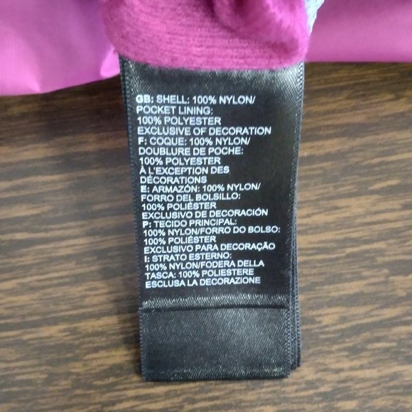 🆕 The North Face Women's Venture Rain Jacket, Dramatic Plum, XS and SM, Auth. - Picture 7 of 8